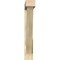 Ekena Millwork Traditional Block Rough Sawn Bracket w/ Offset Brace, Douglas Fir, 6"W x 40"D x 40"H BKT0604X40X40TRA05RDF - alternate 3